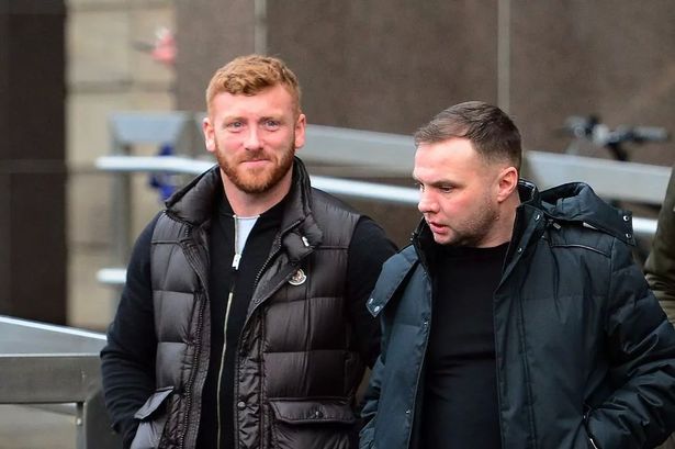 Ross Monaghan and Eddie Lyons jnr pictured together
