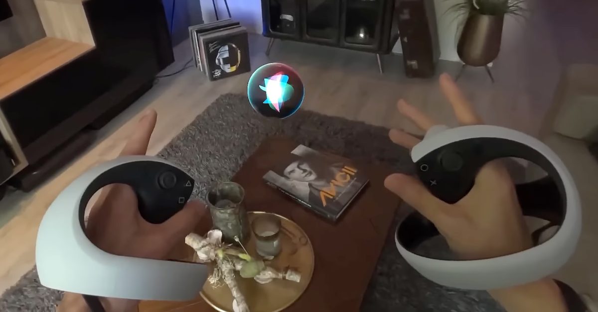 Video: Here's a first look at using Apple Vision Pro with PlayStation VR controllers