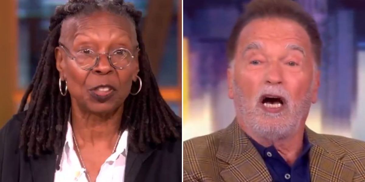 Whoopi Goldberg and Arnold Schwarzenegger in fiery clash as actor says immigrants should ‘behave like a guest’