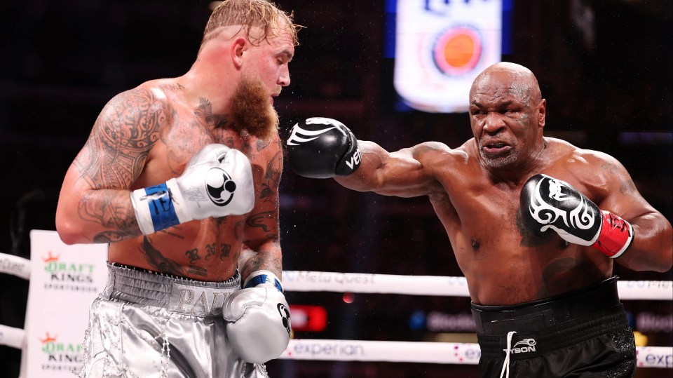 Paul earned $40million in one fight with Tyson
