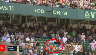 WATCH: Tennis spectator hurt as advertising board falls in Germany; tournament issues statement | Tennis News