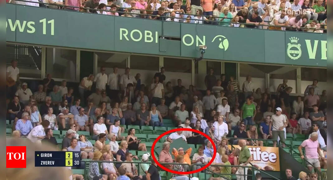 WATCH: Tennis spectator hurt as advertising board falls in Germany; tournament issues statement | Tennis News