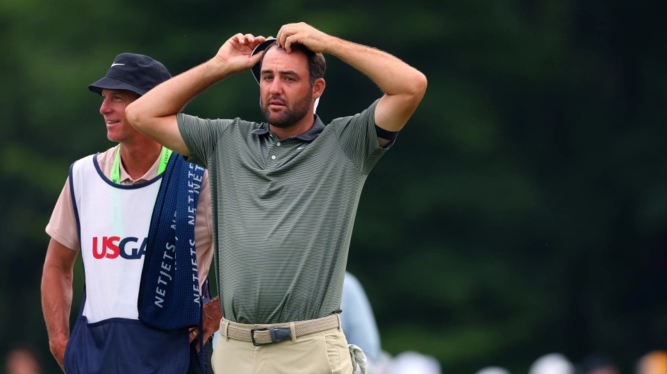Scheffler competes a week after showing his frustration at Oakmont