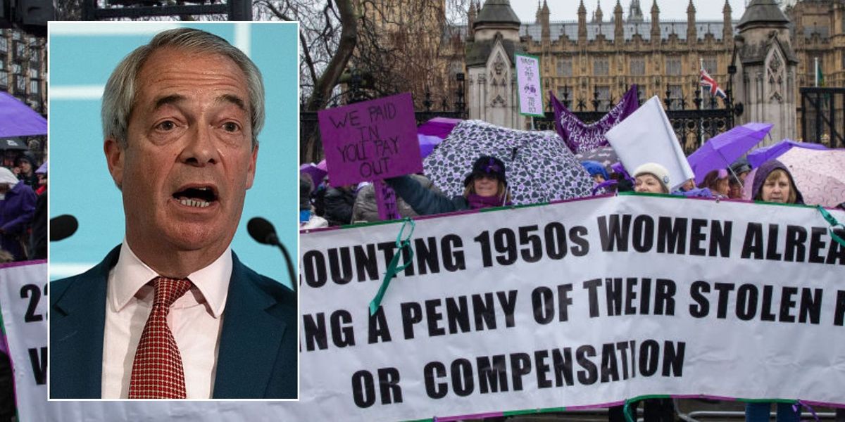 State pension age continues as Waspi women ask Nigel Farage 'what would you do' over compensation
