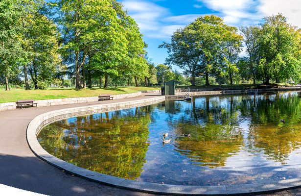 Aberdeen city, Scotland cities, capital of oil and gas, Scottish nice weather, cloudy sky, outdoor, travel destination, landscapes, granite city, children and family public parks, Duthie park attractions and sightseeing