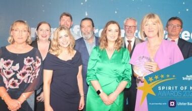 Spirit of Northern Ireland Awards 2025: Strangford Integrated College wins special gong after traumatic event while actor Michael Patrick recognised for MND performance