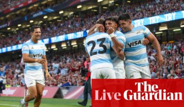 British & Irish Lions 24-28 Argentina: rugby union – as it happened | Rugby union