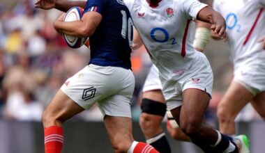 Immanuel Feyi-Waboso sees red as England XV suffer last-gasp defeat by France in thriller