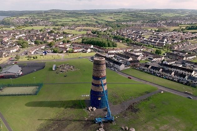 Craigyhill bonfire: Bounty of £10k offered to burn down ‘world’s biggest’ pyre before the Eleventh Night