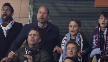 Prince William receives special message from his and Prince George's favourite team
