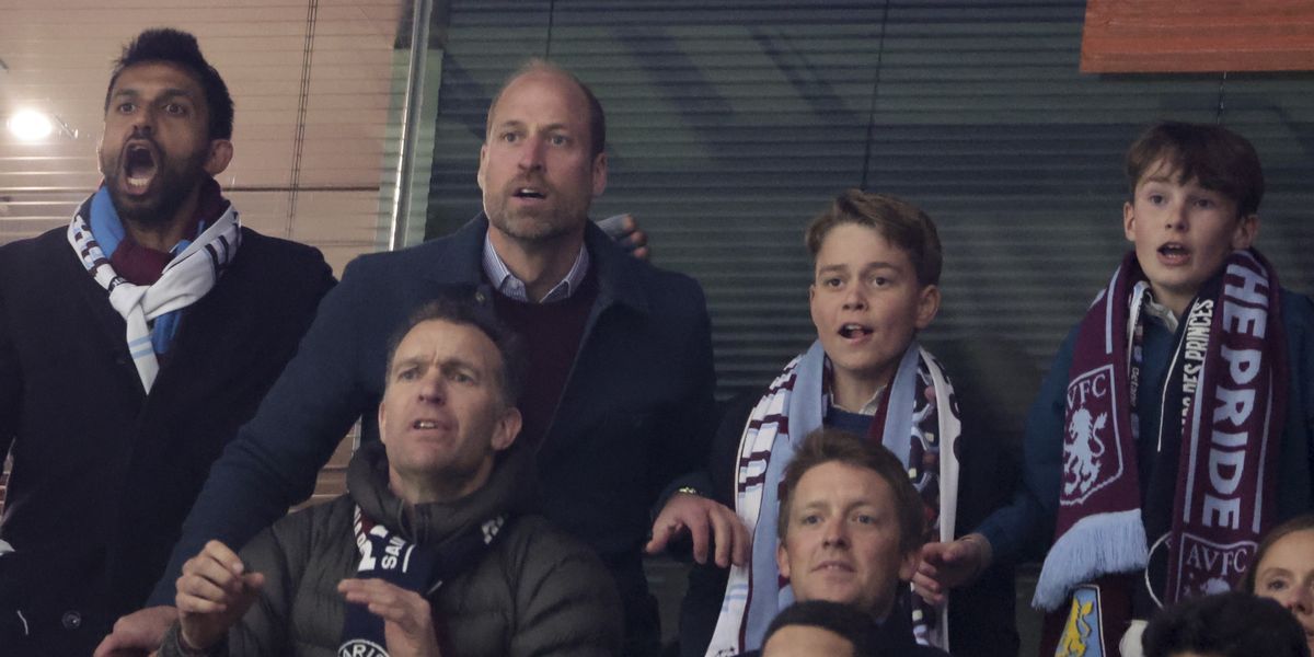 Prince William receives special message from his and Prince George's favourite team