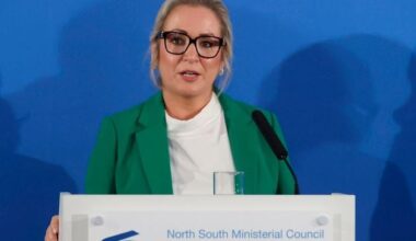 Irish language signs ‘must be a part of our future’ in Northern Ireland: Michelle O’Neill