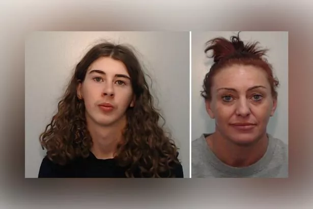 From left: Callum Cox and Donna Foster
