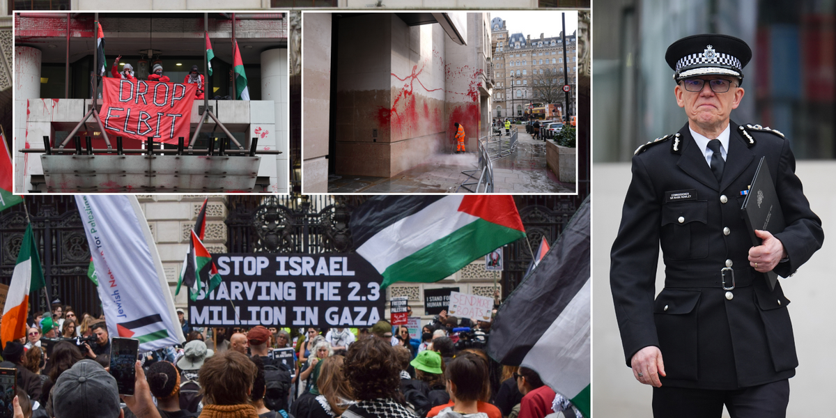 Met Police chief condemns pro-Palestinian activists as thousands of protesters set to descend on London in support of 'extremist' group