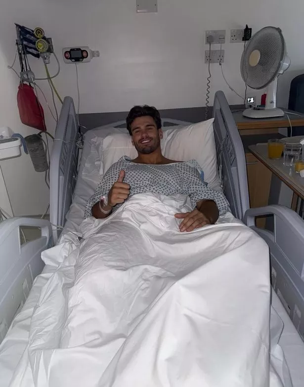 Jacques O'Neill has opened up from a hospital bed 