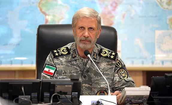 This handout picture provided by the Iranian Army media office on June 23, 2025, shows the Army commander-in-chief Amir Hatami attends a meeting in the Iranian Army's War Command Room. (Photo by Iranian Army Media Office / AFP) / === RESTRICTED TO EDITORIAL USE - MANDATORY CREDIT "AFP PHOTO / HO / Iranian Army Media Office" - NO MARKETING NO ADVERTISING CAMPAIGNS - DISTRIBUTED AS A SERVICE TO CLIENTS === (Photo by -/Iranian Army Media Office/AFP via Getty Images)