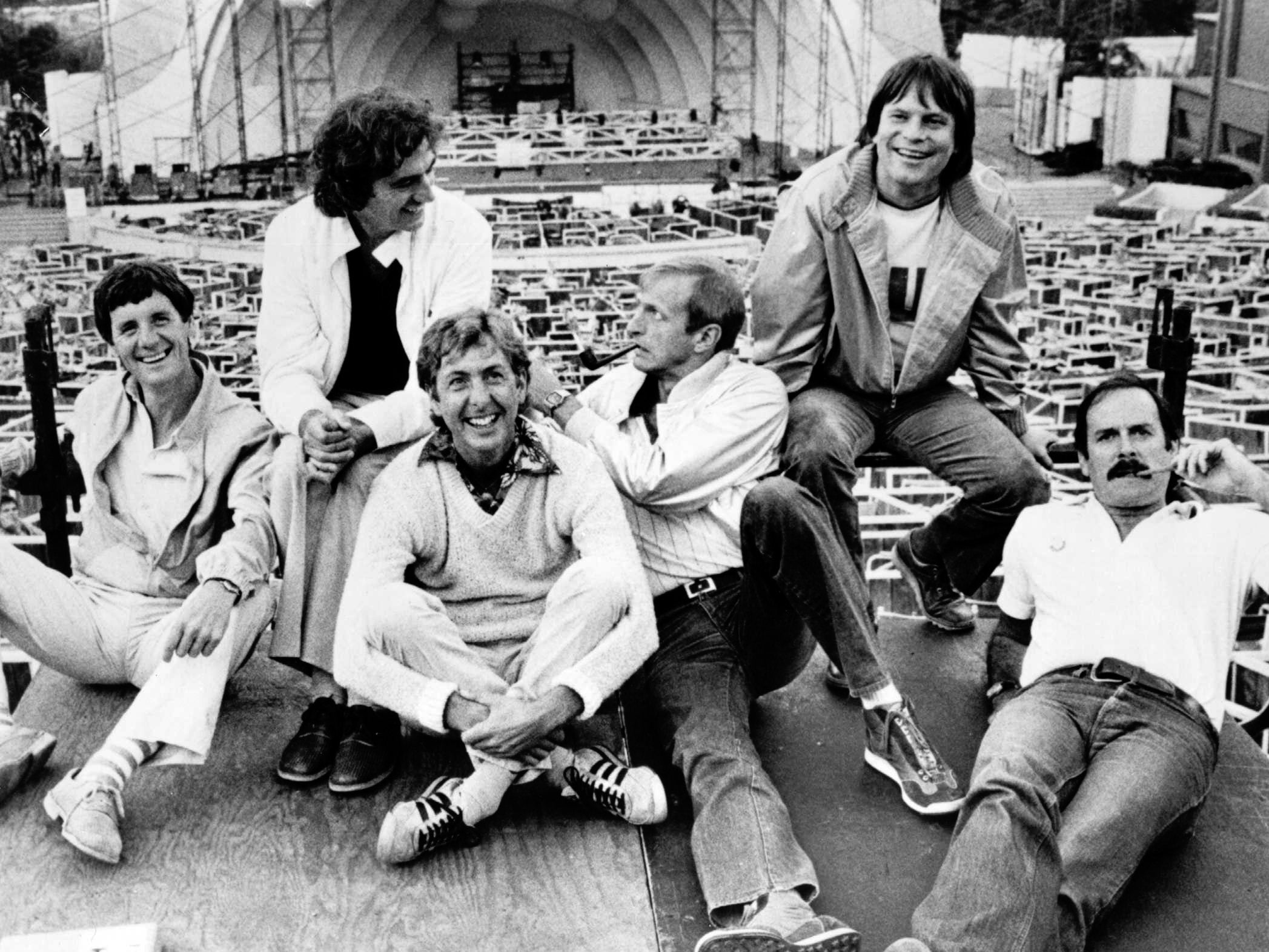 Michael Palin with his Monty Python co-stars