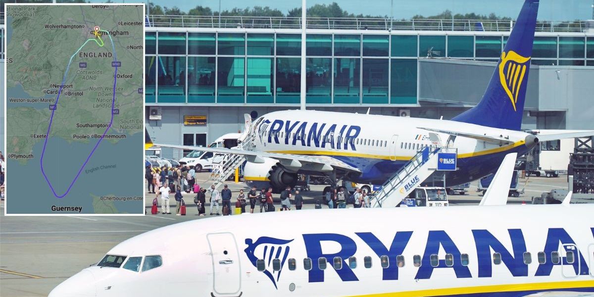 Ryanair flight forced to make U-turn after 'mid-air emergency' reported 192 miles into Tenerife trip