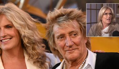 Rod Stewart, 80, concerned for wife Penny Lancaster's safety as she recalls 'really scary' experience