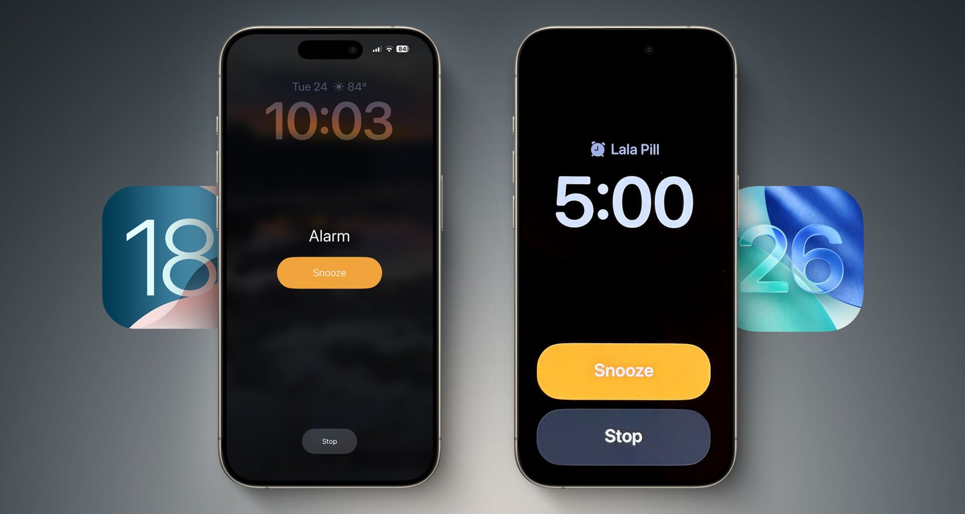 Apple's New Alarm Design in iOS 26 Might Make You Oversleep