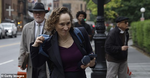 NEW YORK, NEW YORK - JUNE 18: Attorney Alexandra Shapiro  arrives to federal courthouse in lower Manhattan on June 18, 2025 in New York City. The prosecutors in the Sean Diddy Combs sex trafficking and racketeering federal trial are expected to rest their case at the end of the week. Earlier, the defense pushed for a mistrial as it was discovered that a juror provided misleading information. Combs faces life in prison if convicted on all charges which also include threats, violence and drug fueled "freak offs" sex parties.  (Photo by John Lamparski/Getty Images)