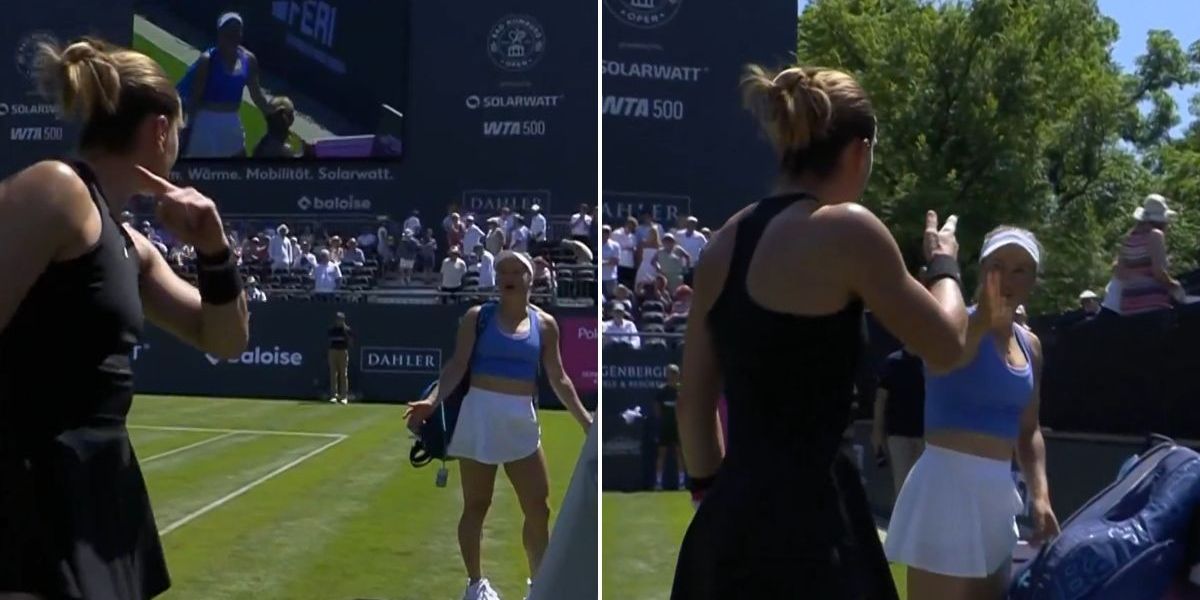 Tennis star responds after rival screamed 'nobody likes you' in fracas that forced umpire intervention
