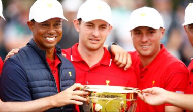 Tiger Woods made unprecedented Team USA move with awkward third-person announcement