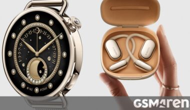 Xiaomi teases smaller Watch S4 41mm and new open-ear headphones for tomorrow's event