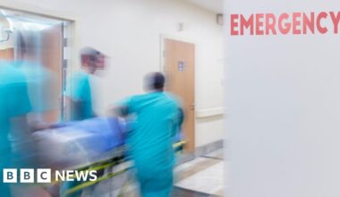 Patients spending over a week in emergency departments