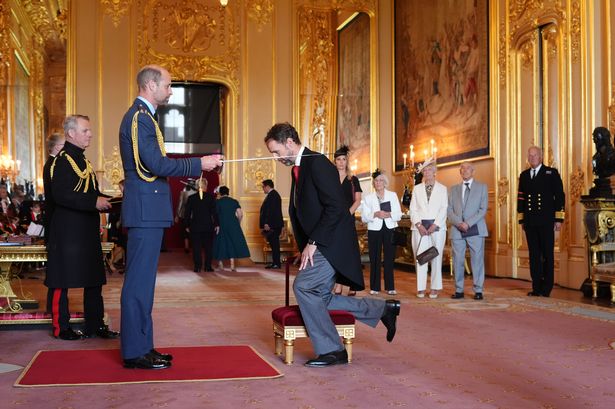 Sir Gareth Southgate receives his knighthood