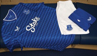 Everton officially reveal 2025-26 home kit