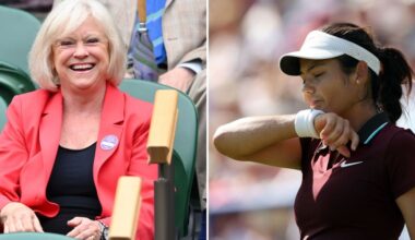 Sue Barker, 69, makes 'fluke' admission about Emma Raducanu ahead of Wimbledon 2025