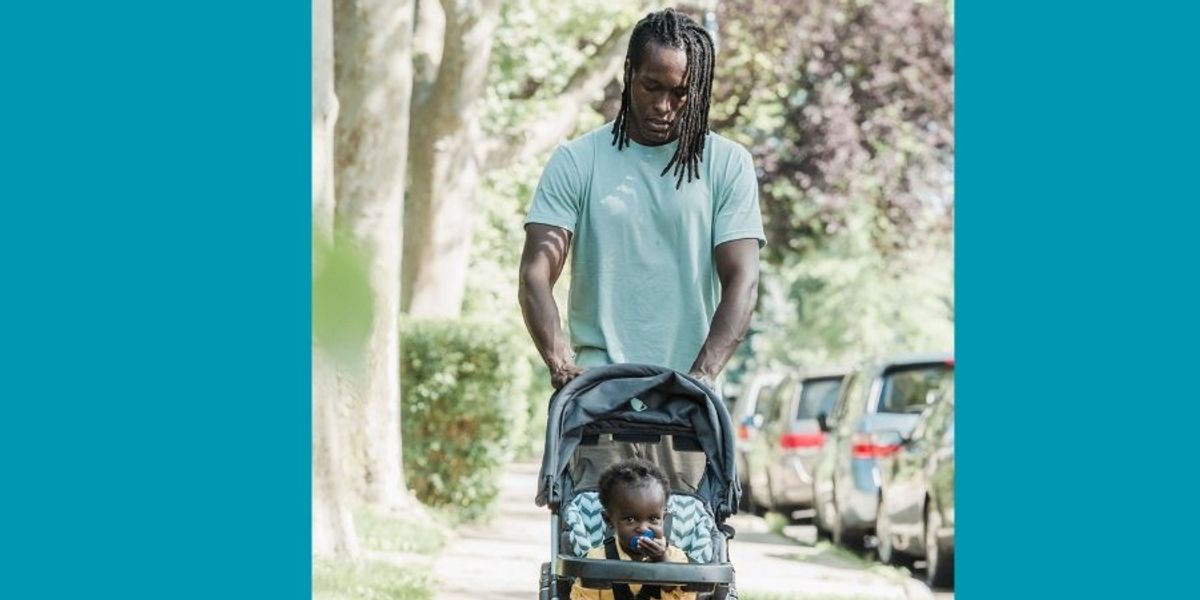 Dad with postpartum depression took his baby on a walk. It started a mental health movement.