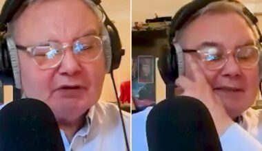 Eamonn Holmes breaks down in tears as he reflects on 'beautiful love story' from past: 'A sucker for sentimentality'