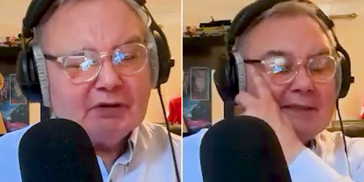 Eamonn Holmes breaks down in tears as he reflects on 'beautiful love story' from past: 'A sucker for sentimentality'