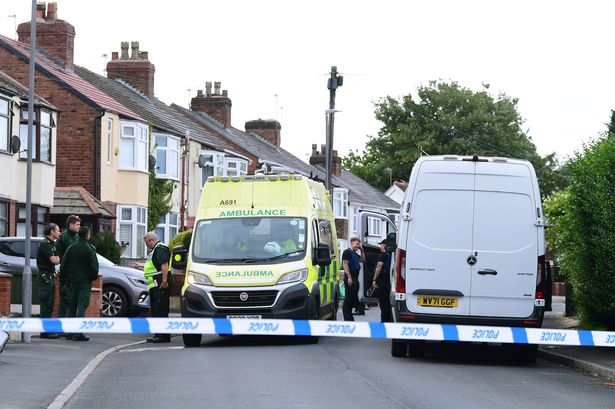 Emergency services on Chadwick Road