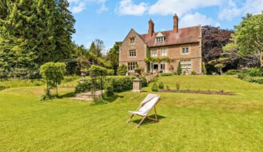 The Dower House in Burwarton became the home of a family that were directly connected to the British Royal Family. Picture: Savills/Rightmove.