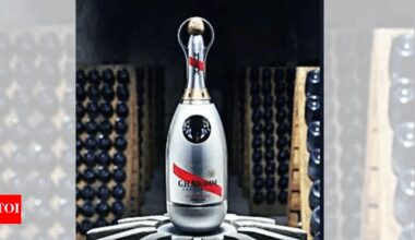 In a 1st, spl champagne bottle tested in space