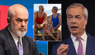 Nigel Farage accused of 'post-Brexit delusion' by furious Albanian PM Edi Rama in fresh twist to international feud