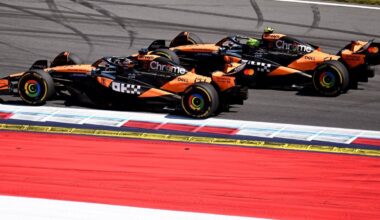 Oscar Piastri apologies for “pushing the boundaries” of McLaren’s ‘Papaya Rules’