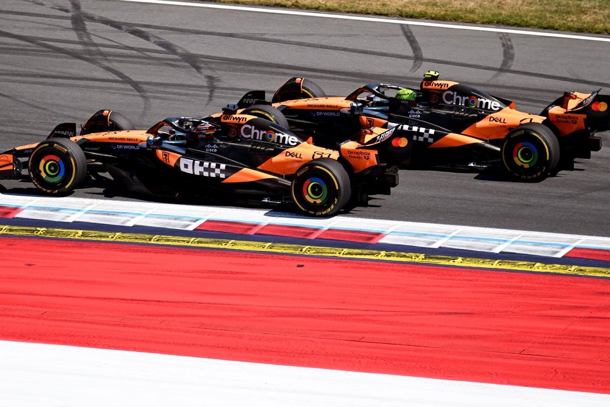 Oscar Piastri apologies for “pushing the boundaries” of McLaren’s ‘Papaya Rules’