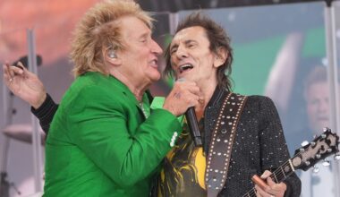 Ronnie Wood, 78, issues statement as he speaks out for first time after Sir Rod Stewart Glastonbury reunion