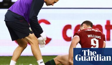 Injury rules Tomos Williams out of rest of tour in blow for British & Irish Lions | Lions tour 2025