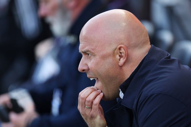 Liverpool head coach Arne Slot