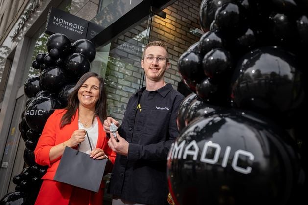 Luxury brand Nomadic Watches opens new shop in Belfast city centre