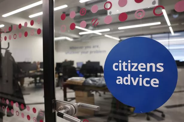 Manchester Evening News reporter Jo Timan visits Citizens Advice SORT at The Express Building to discuss benefit cuts  . 25 June 2025