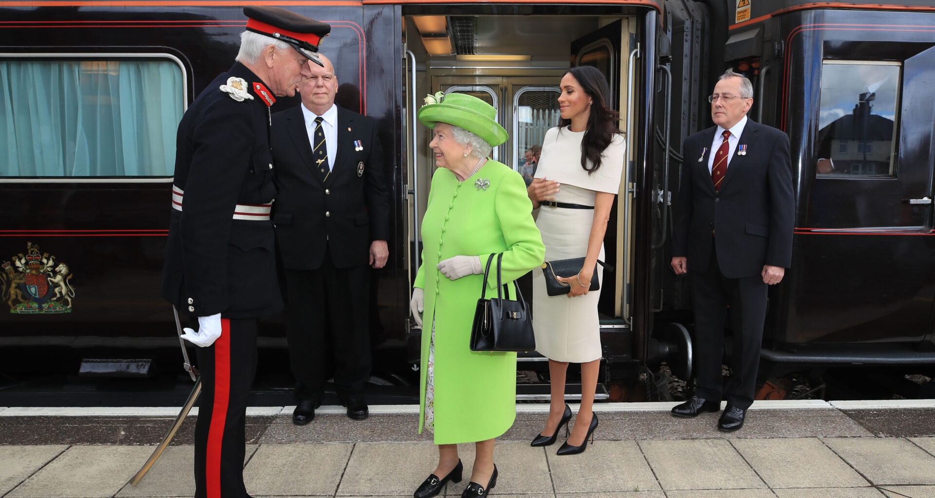 Queen and Meghan