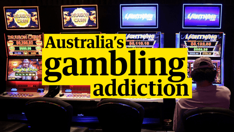 Australia's unshakable gambling addiction, in numbers and charts – video