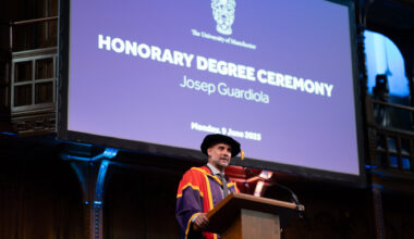 Pep Guardiola Honorary Degree