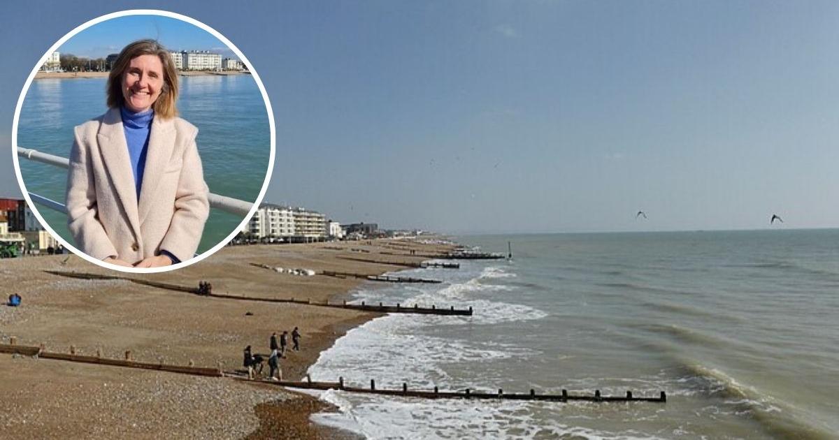 Worthing West MP concerned about water pollution at beach